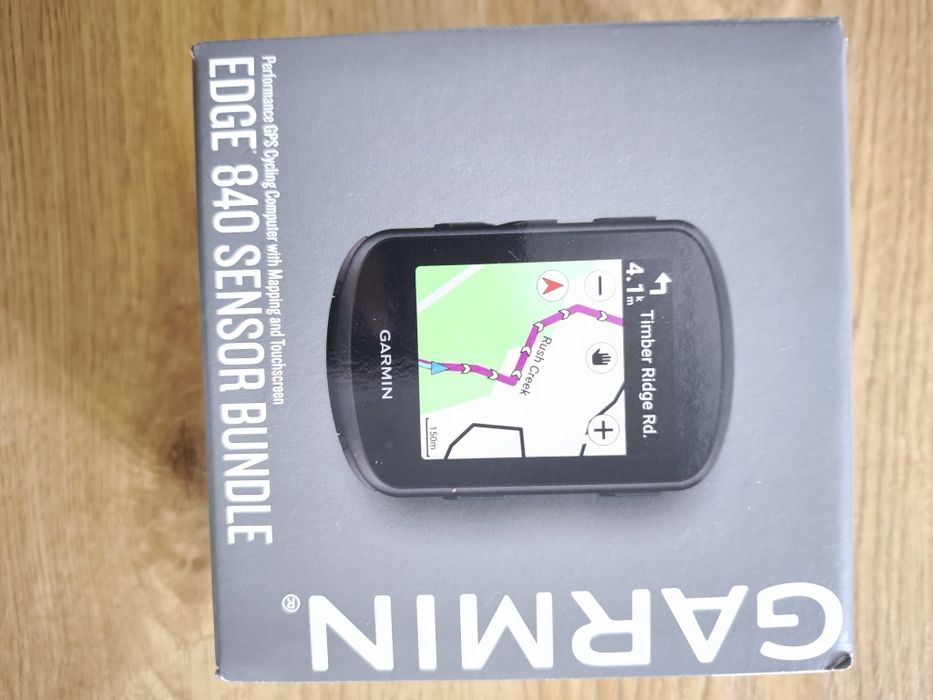Nowy licznik Garmin Edge 840 Sensor Bundle