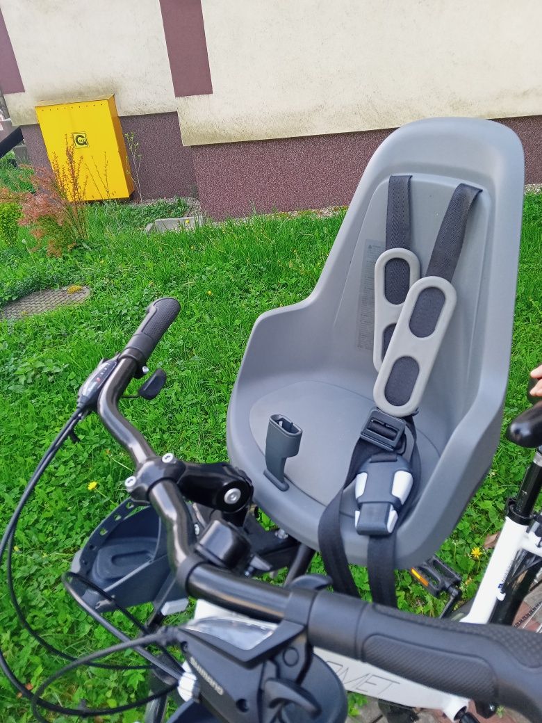 Krzesełko, fotelik rowerowy na przód  Bobike