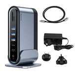 HUB Baseus CAHUB-DG0G 3x USB 3.2 Gen 1 / 2x USB-A / 2x USB-C / czytnik