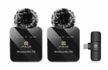 2x Bezprzewodowy Mikrofon Krawatowy do Telefonu USB TYPE-C ttst1527