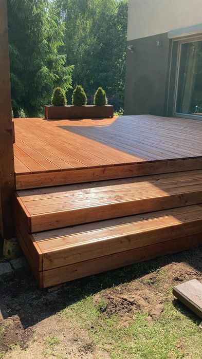 Montaż tarasów, zadaszeń od podstaw