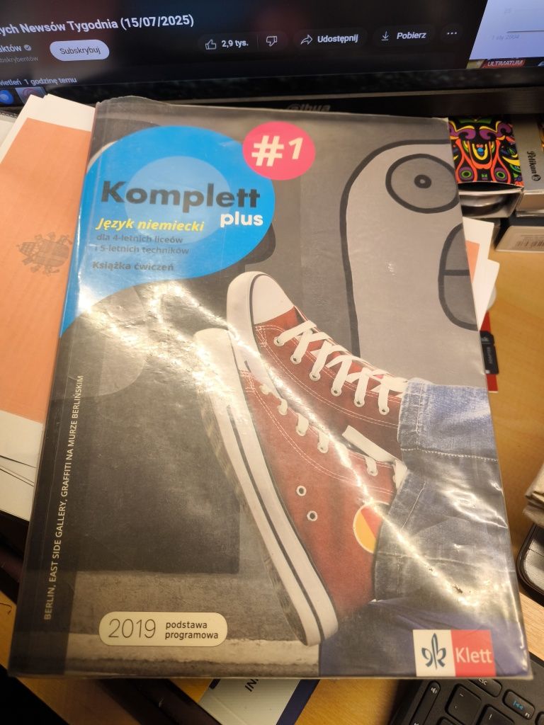 Komplett plus 1. Zeszyt ćwiczeń. Język niemiecki. Reforma 2019.