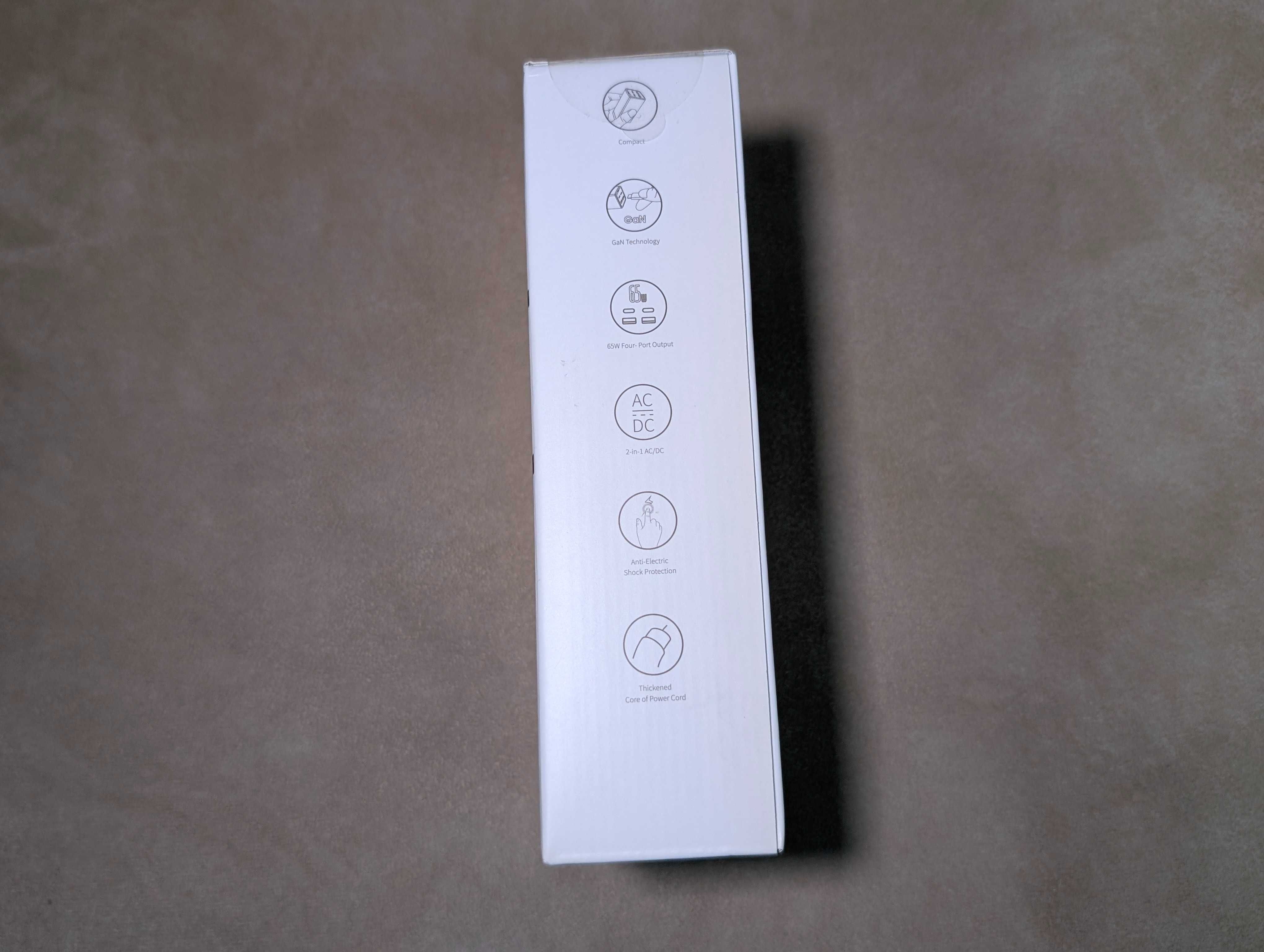 Зарядное устройство Baseus Gan 3 Pro Powerstrip на 65w с US вилкой