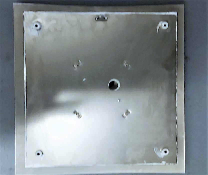 lampa sufitowa ścienna płaska 34 cm na 34 cm OKAZJA TRANSPORT GRATIS