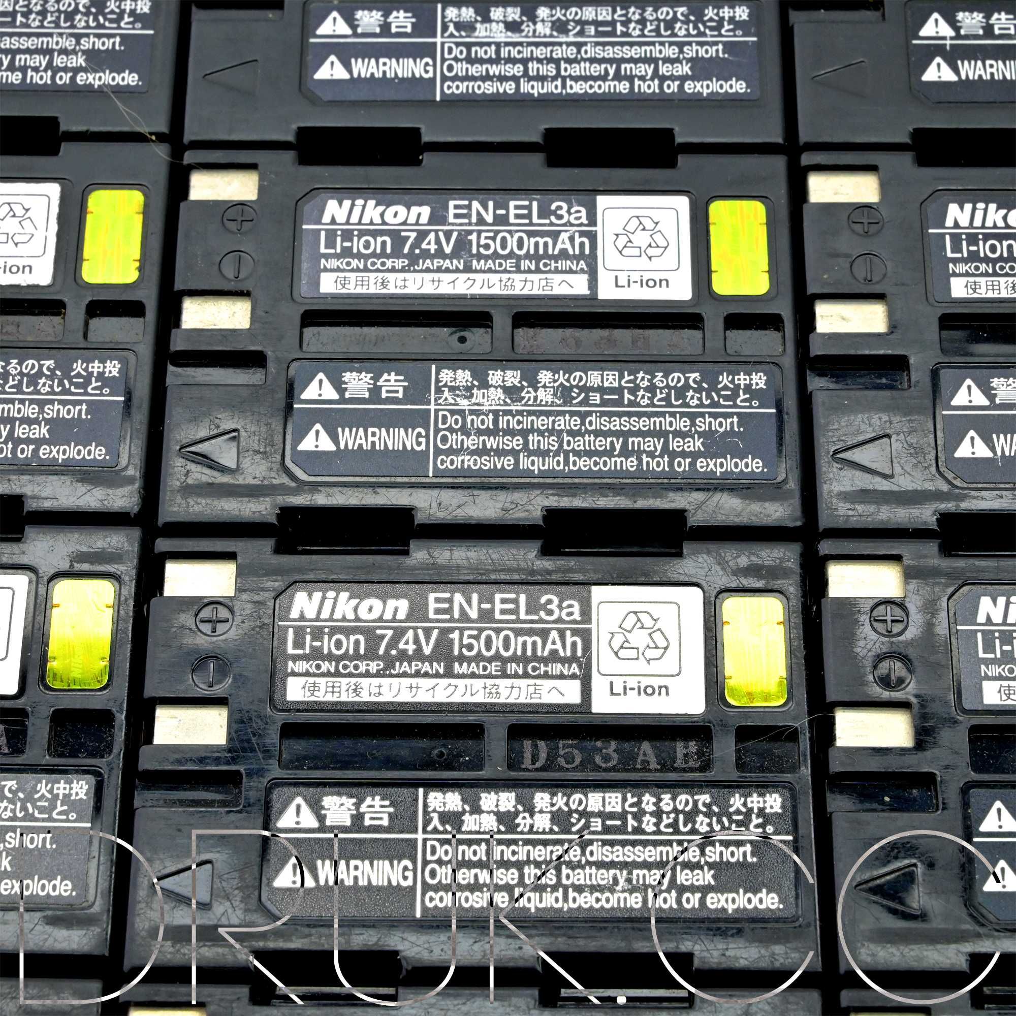 Оригінальні Акумулятори NIKON EN-EL3a Li-ion 7.4V 1500mAh made i JAPAN