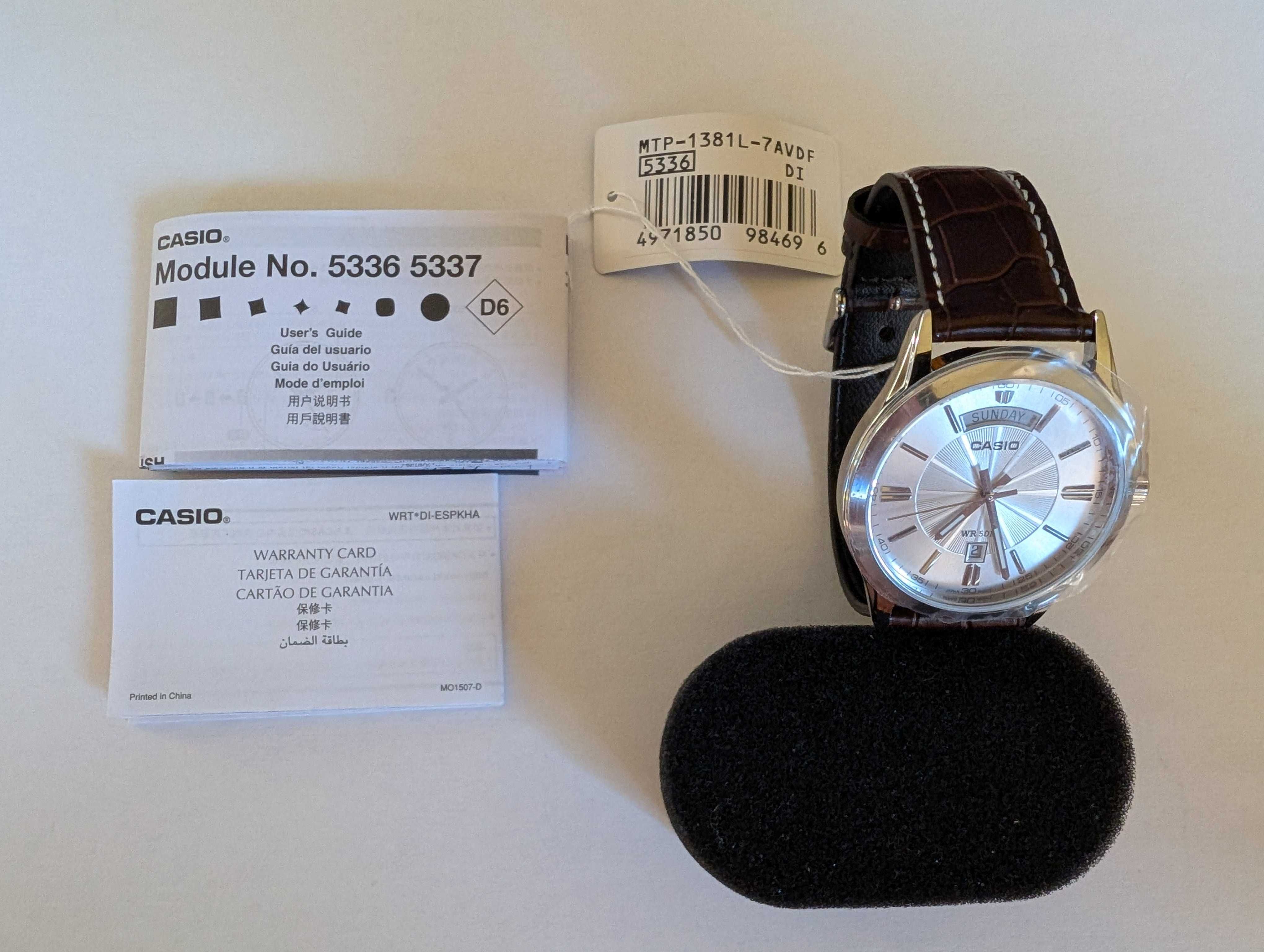 Zegarek męski Casio MTP-138L-7AVDF