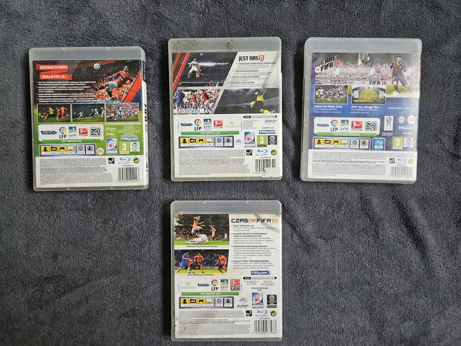 Zestaw fifa ps3 polska wersja językowa