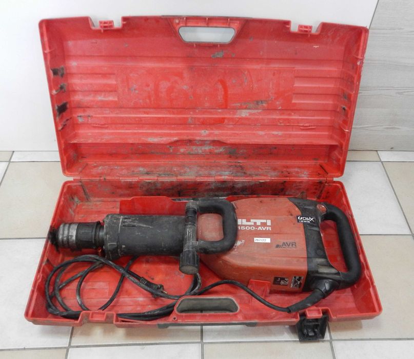 Młot wyburzeniowy Hilti TE 1500-AVR 30J 1800W, walizka