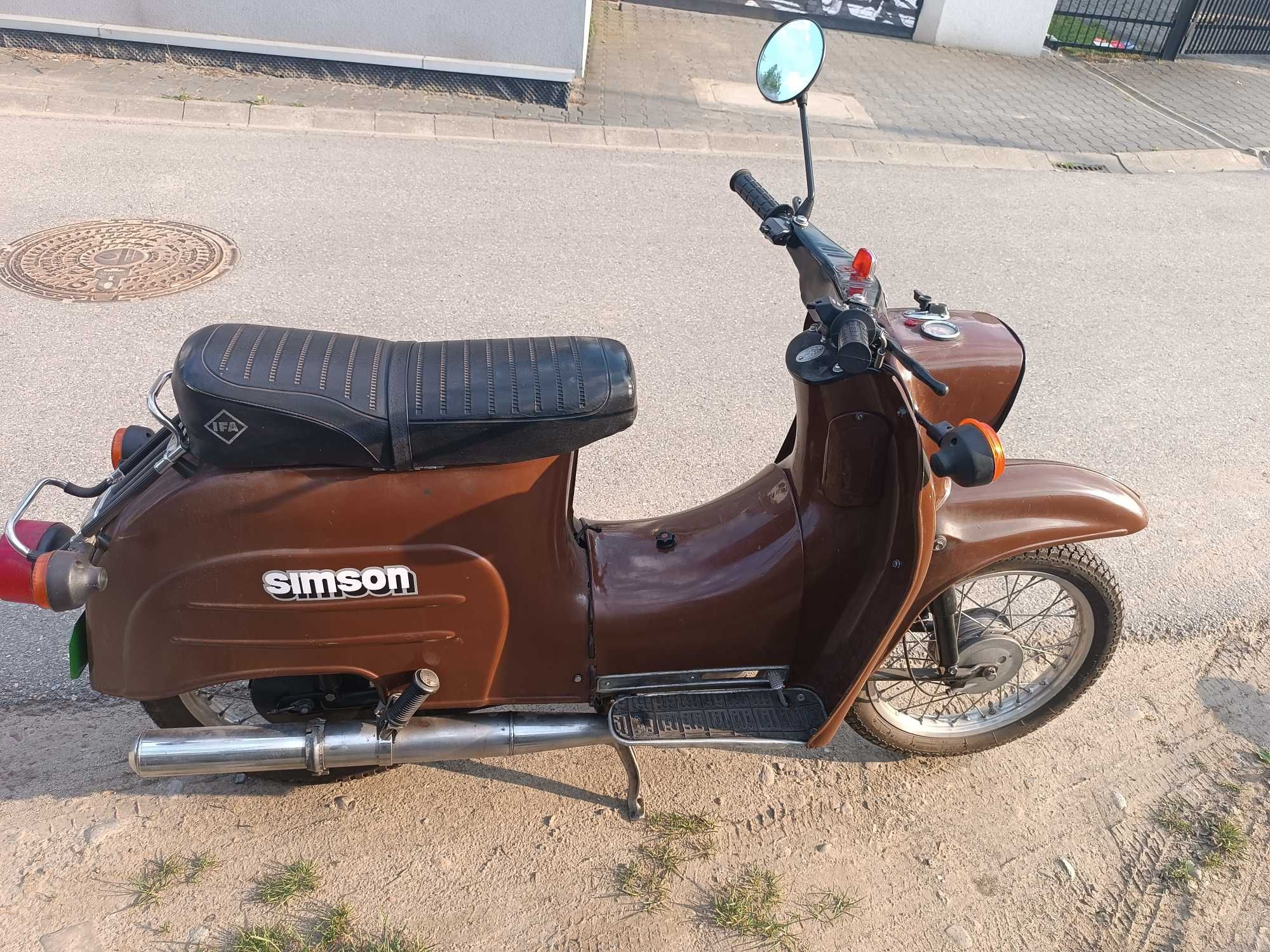 Simson Schwalbe 1986 4bieg