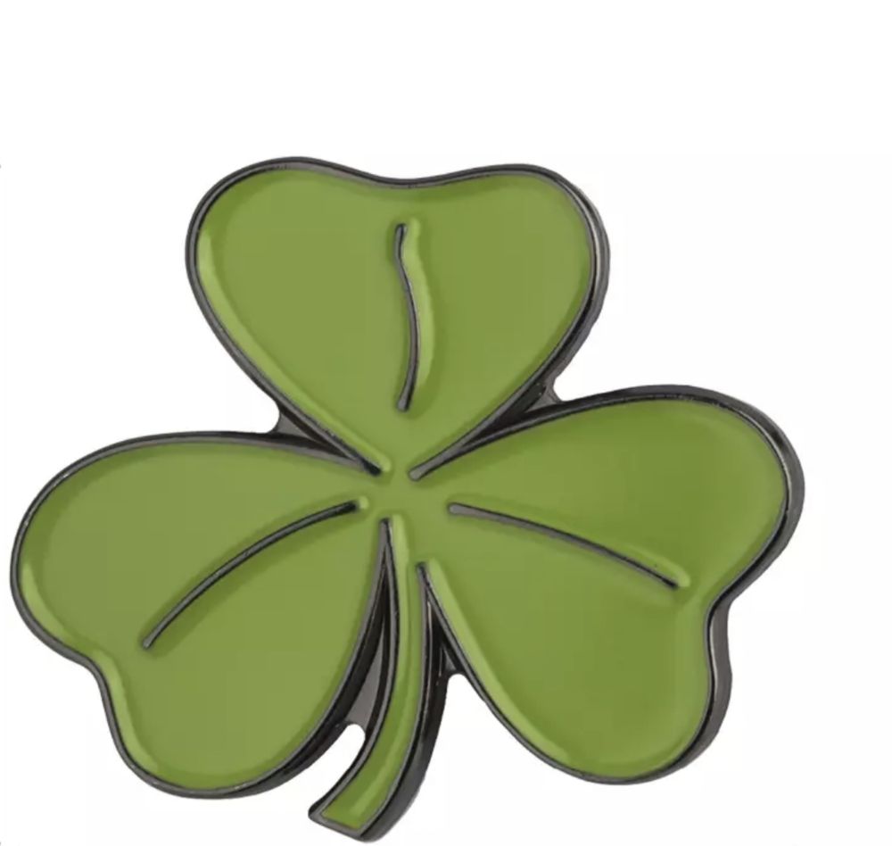Pin znaczek przypinka koniczynka