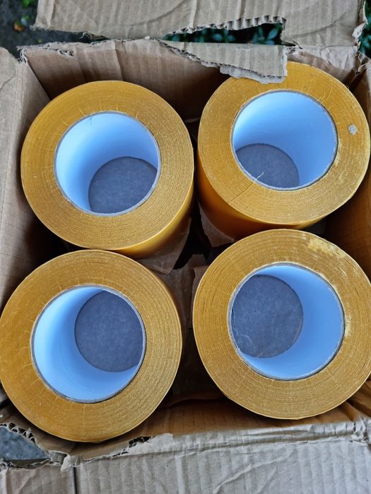 Двостороння стрічка (скотч) на плівковій основі, 96 мм х 50 м