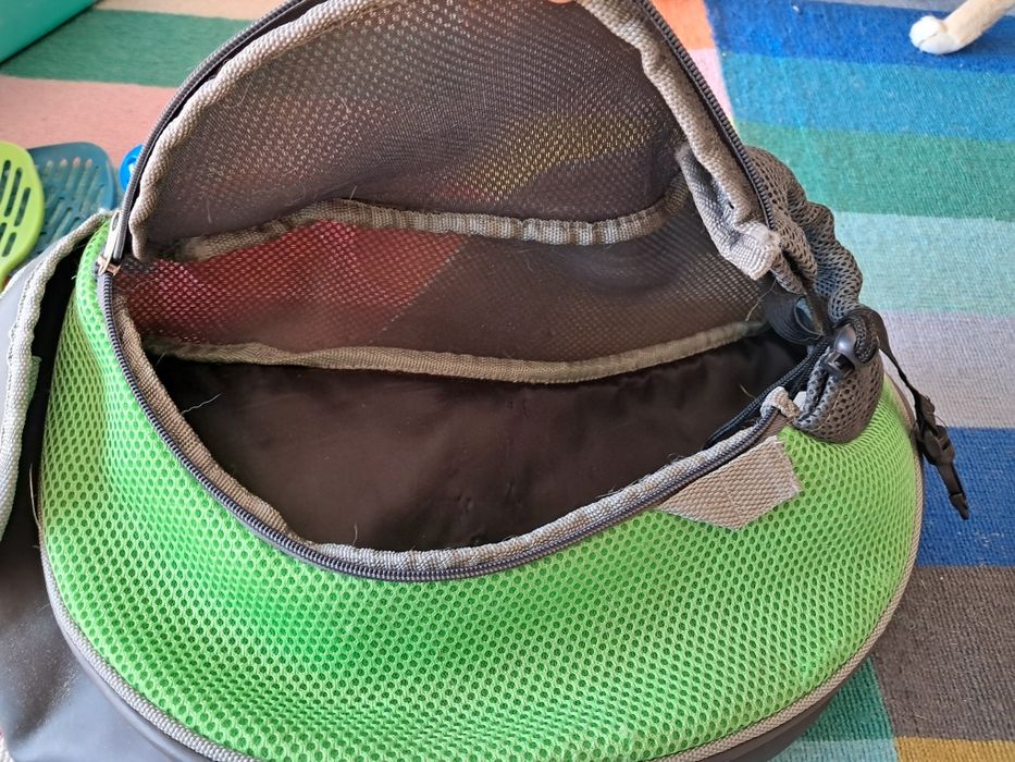 Saco de transporte (com oferta de kit) para gato