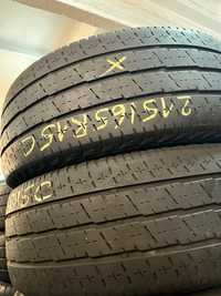 Шины б.у. лето 215/65 R15С Continental Vanco 2 склад резины