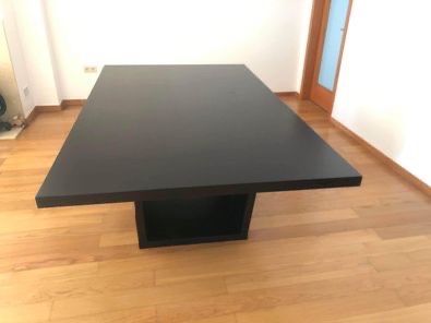 Vendo mesa jantar castanho escuro