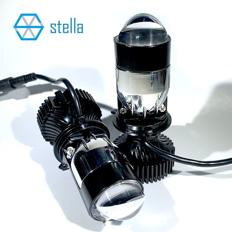 Led лампи H4 з міні лінзою Stella  BI-LED