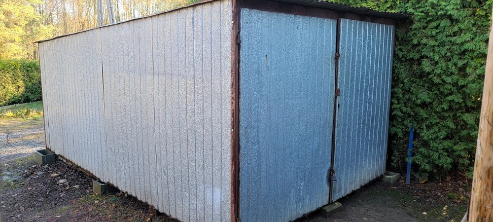 Garaż blaszany / Szopa / Blaszak / Budowa / 3x5