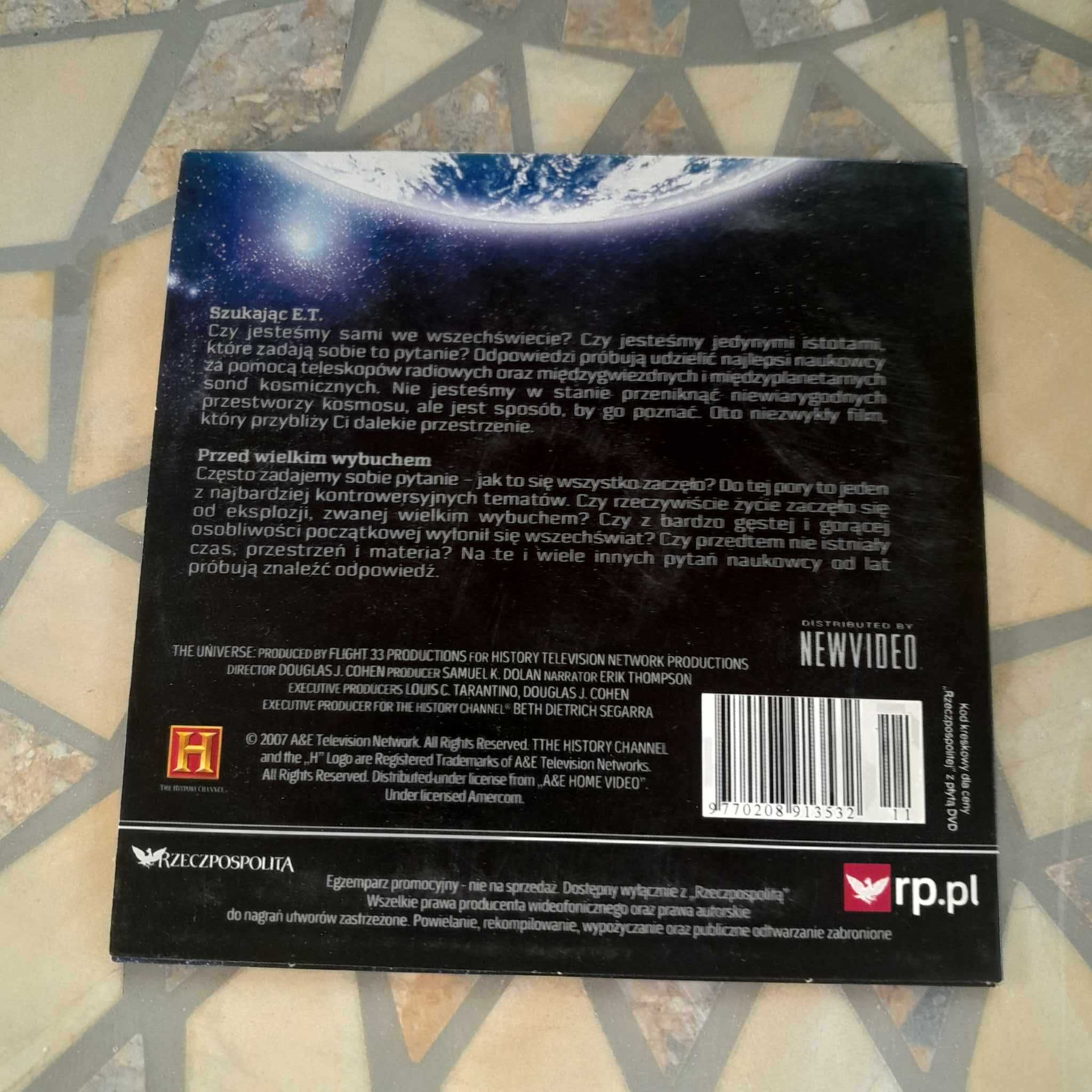 5 Płyt DVD o Kosmosie