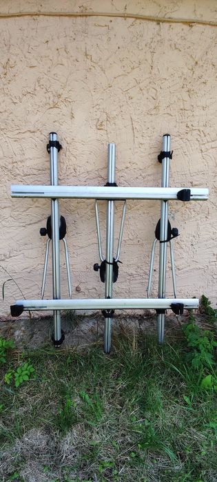 3x Bagażnik rowerowy na dach uchwyt Homar 3 Alu