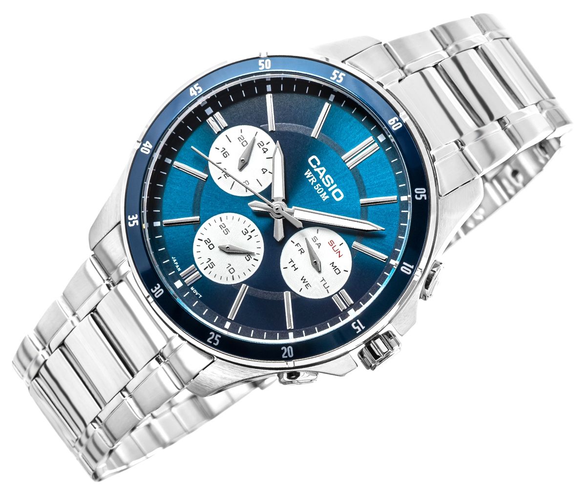 zegarek męski casio mtp-1374d-2a3vdf + box