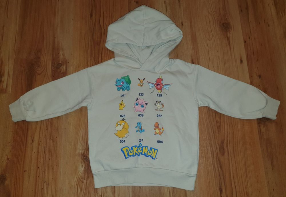 Bluza Pokemon H&M rozmiar 98/104