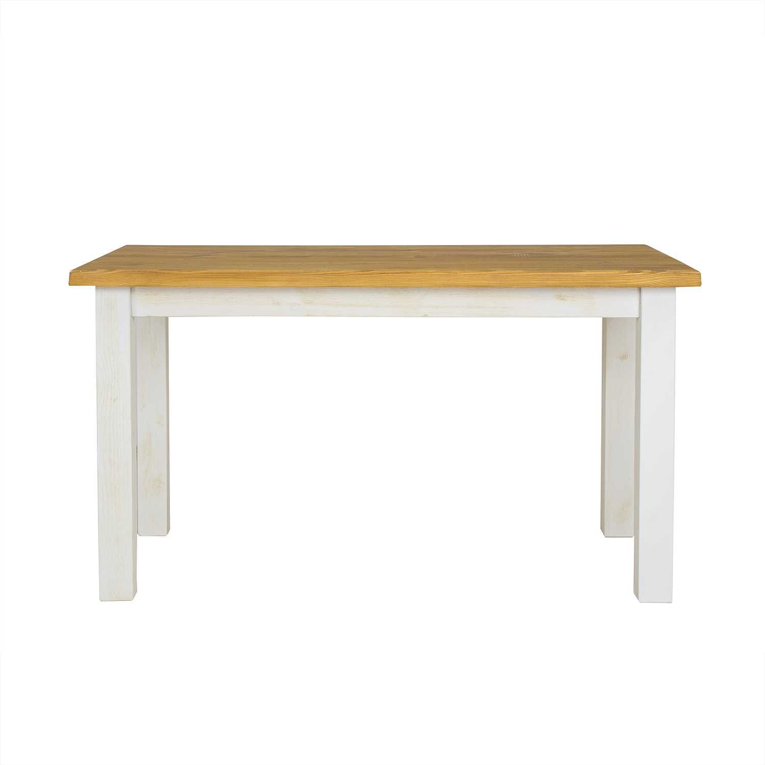 rustykalny stół z krzesłami do kuchni 160x80 od producenta MEBLO-WOSK
