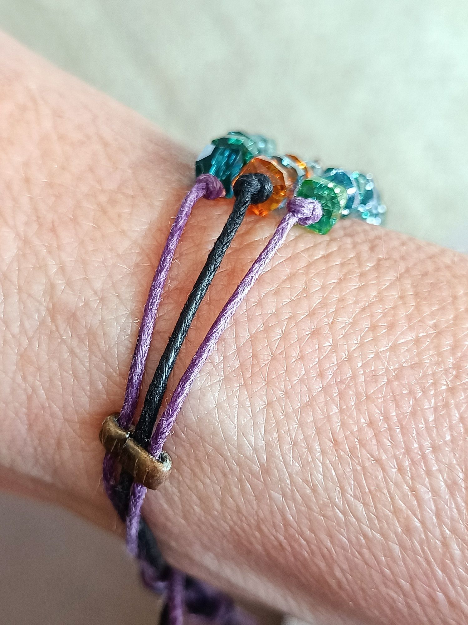 Pulseira única vidro