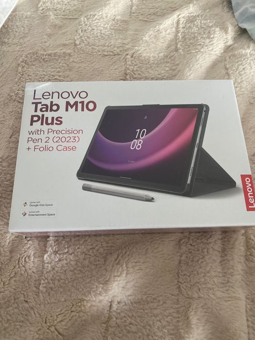Lenovo Tab M10 Plus com caneta e capa