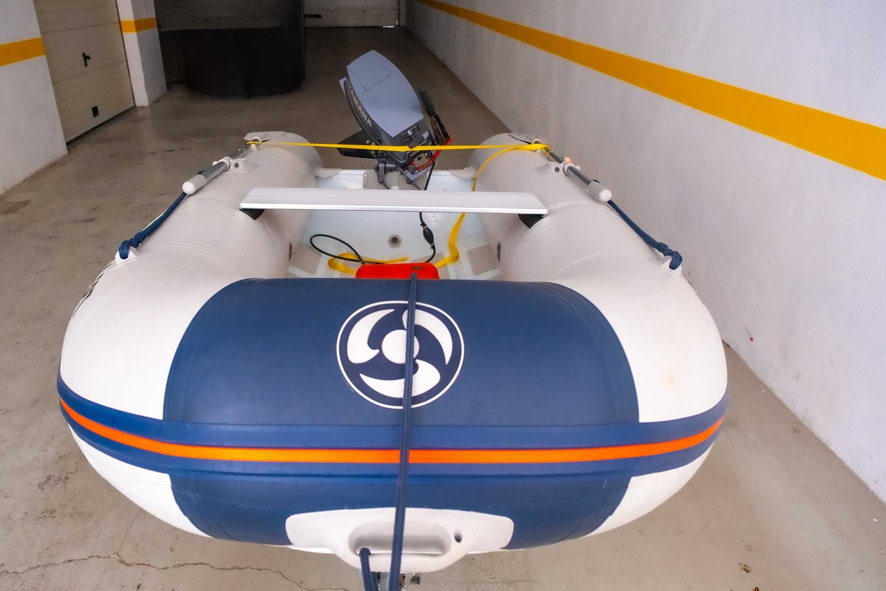 Barco + motor + atrelado
