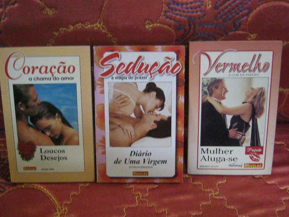 3 livros coleçao novelas