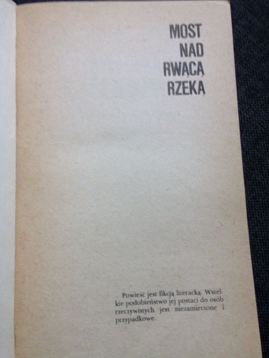 Most nad rwącą rzeką - Stanisława Fleszarowa-Muskat