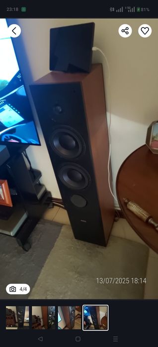 Dynaudio Audience 72 em excelente estado igual a novas.