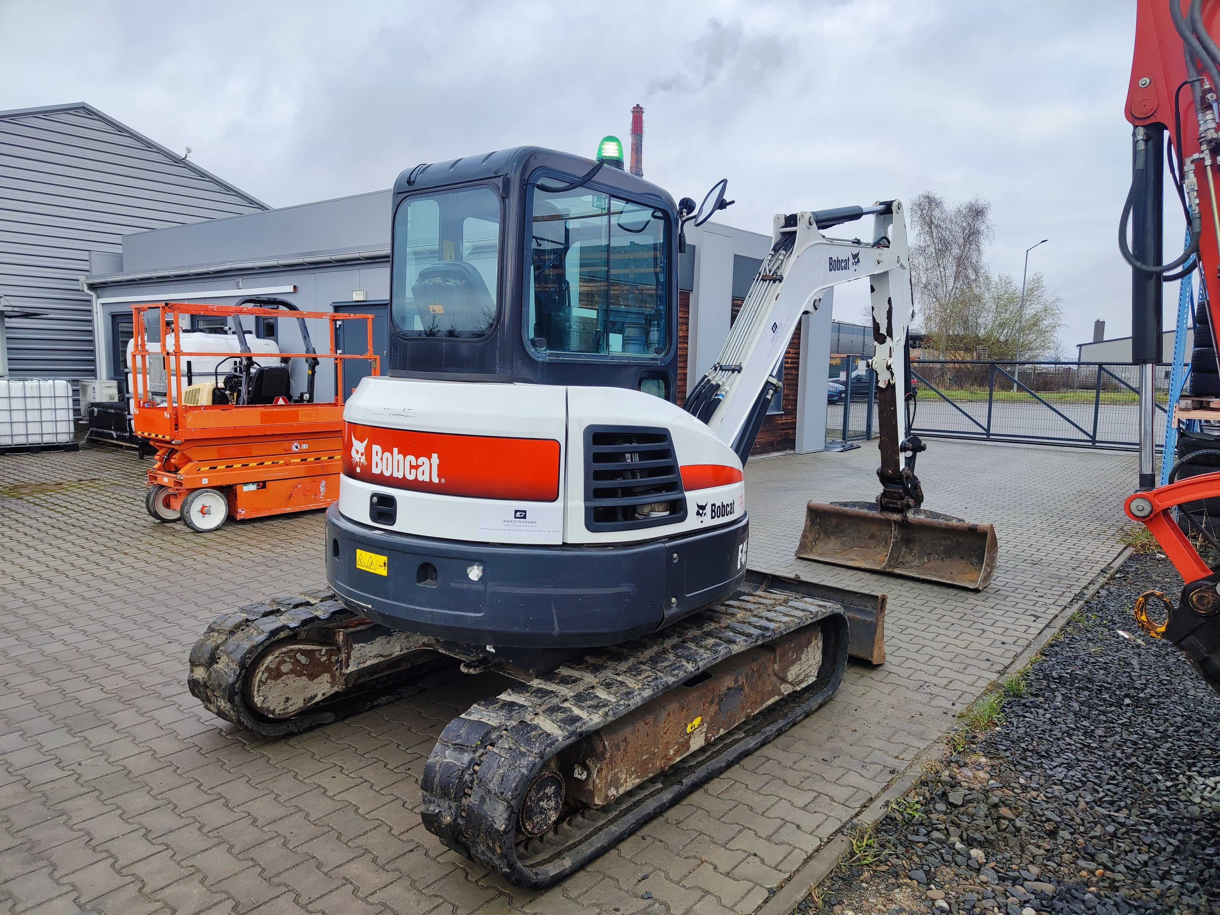 Koparka gąsienicowa minikoparka Bobcat E45 5t 2019r JCB CAT TAKEUCHI