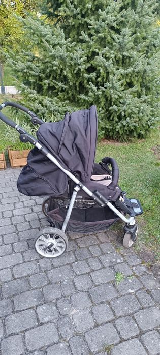 Wózek 2 w 1, gondola spacerówka, parasol, śpiwór ,folia, dużo dodatków