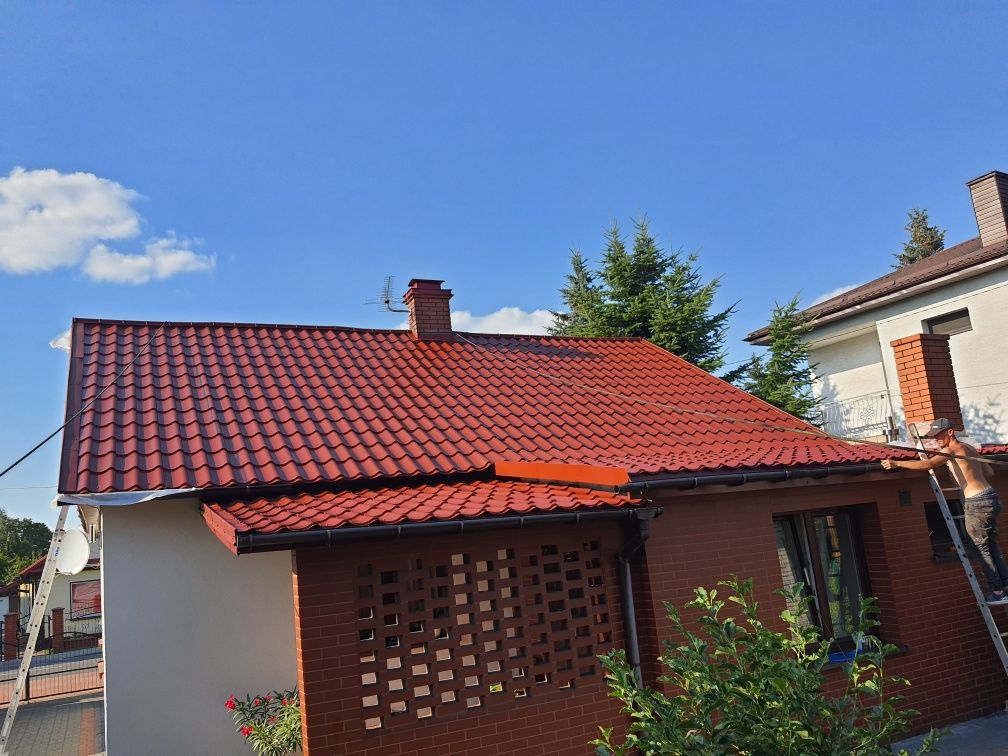 Malowanie Dachów Elewacji Konstrukcji Prace Wysokościowe Alpinistyczne