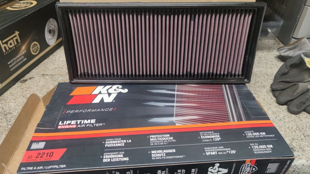 Filtr K &N do mondeo MK3 pb/on