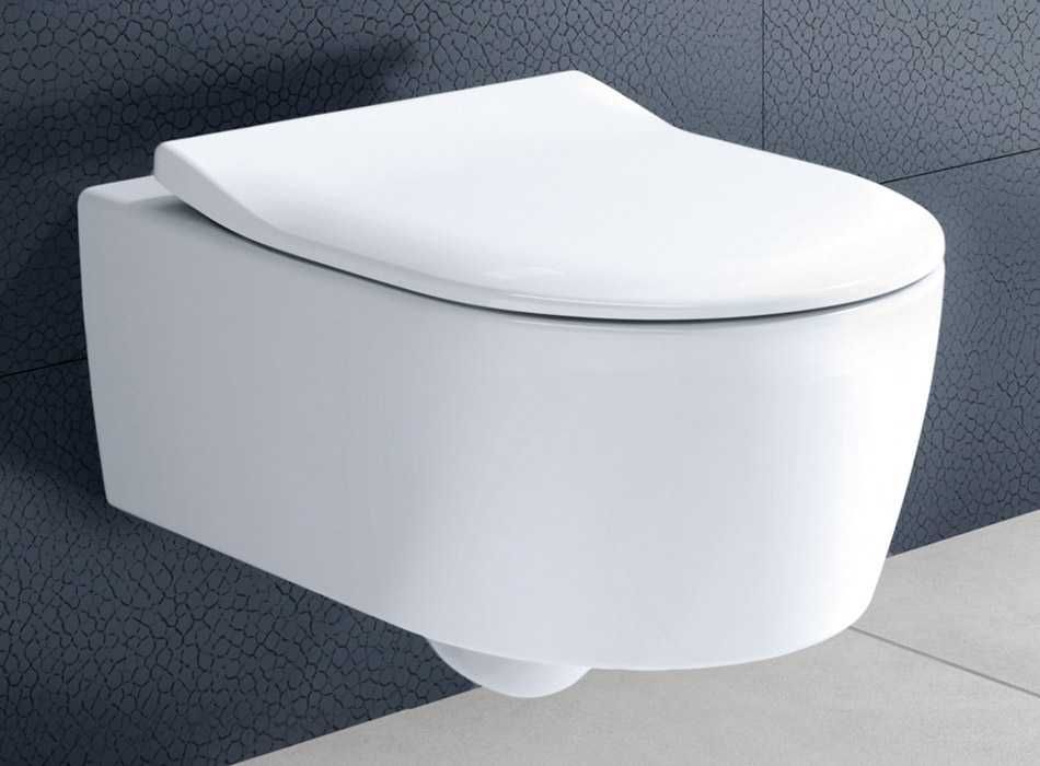 Miska WC Avento CeramicPlus 5656RSR1 + deska Slim Villeroy & Boch