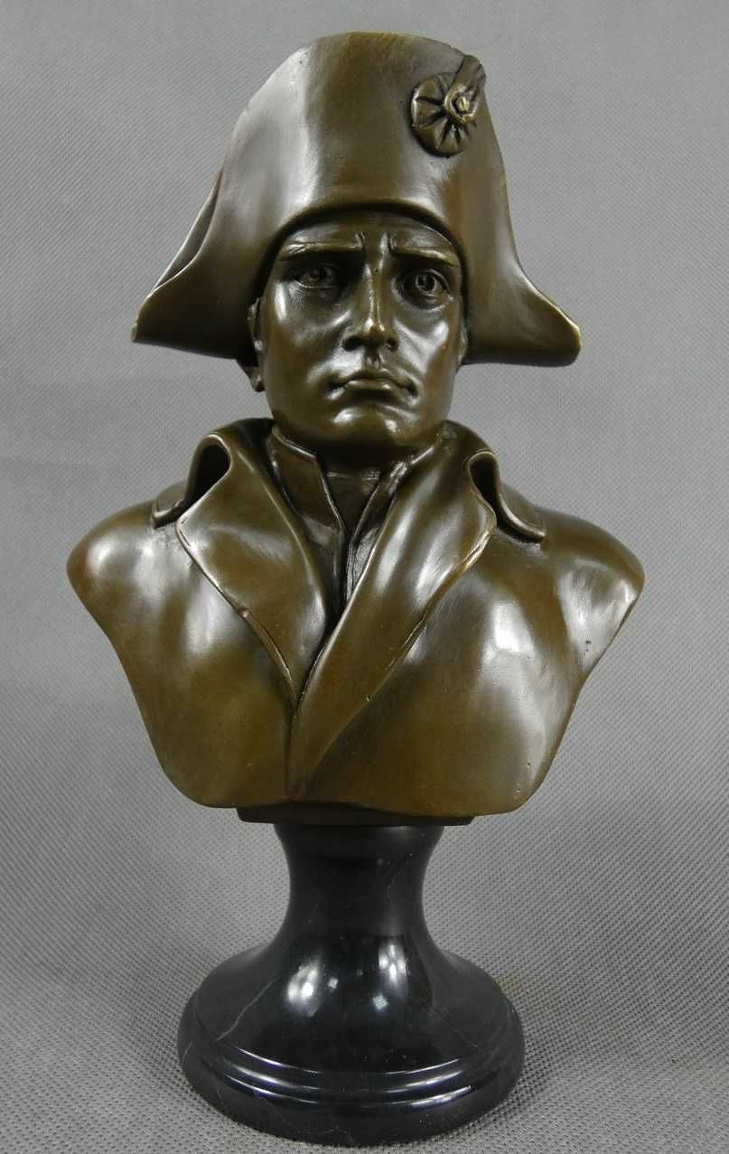 Figura rzeźba NAPOLEON BONAPARTE popiersie brąz