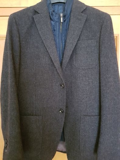 Blazer Massimo Dutti com colete removível