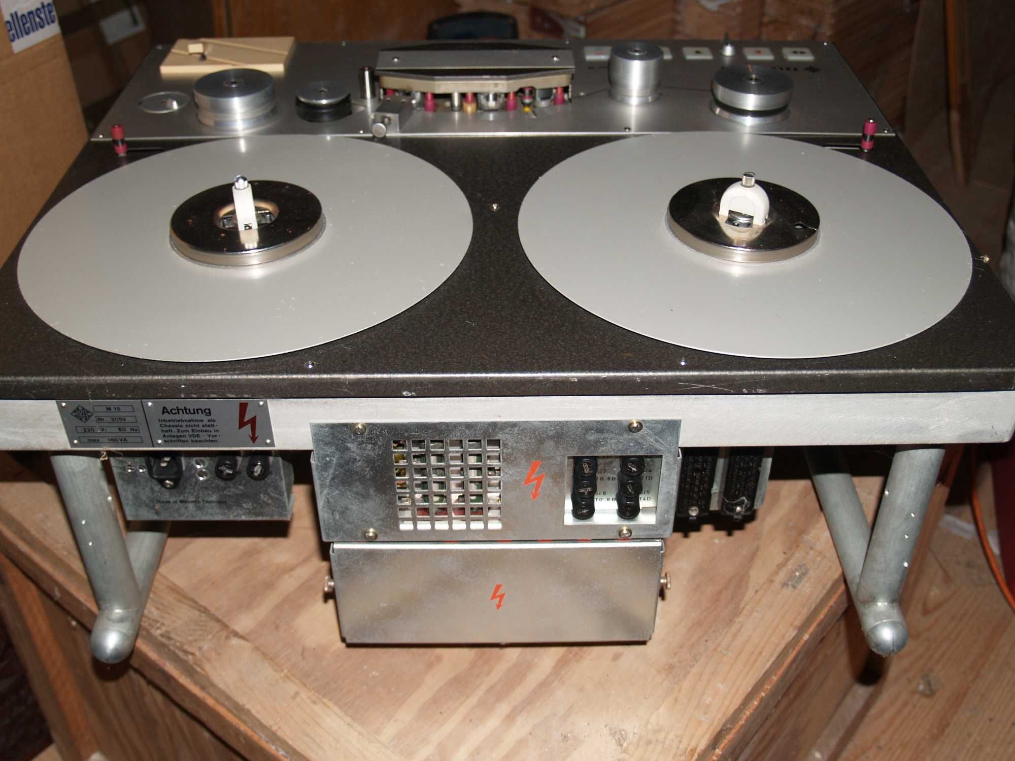 TELEFUNKEN 15A Gravador de fita Profissional