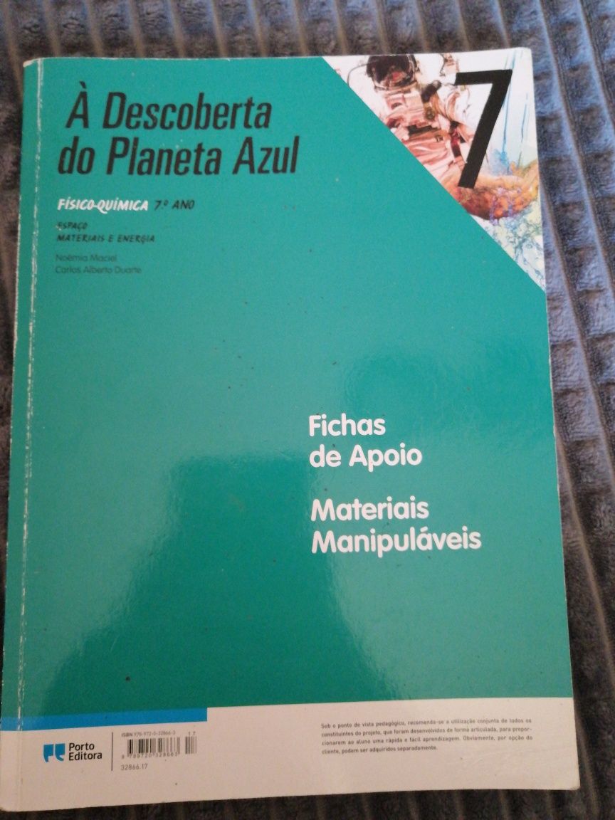 Cadernos de atividade - Físico-química 7°ano (A descoberta do planeta)