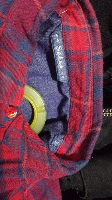 Camisa mulher xadrez Salsa