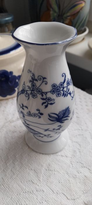 Porcelanowy wazon.świecznik