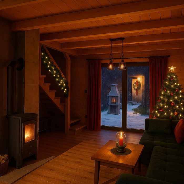 DOMek na odludziu nad jeziorem JEZIORSKO na wynajem, bliźniak