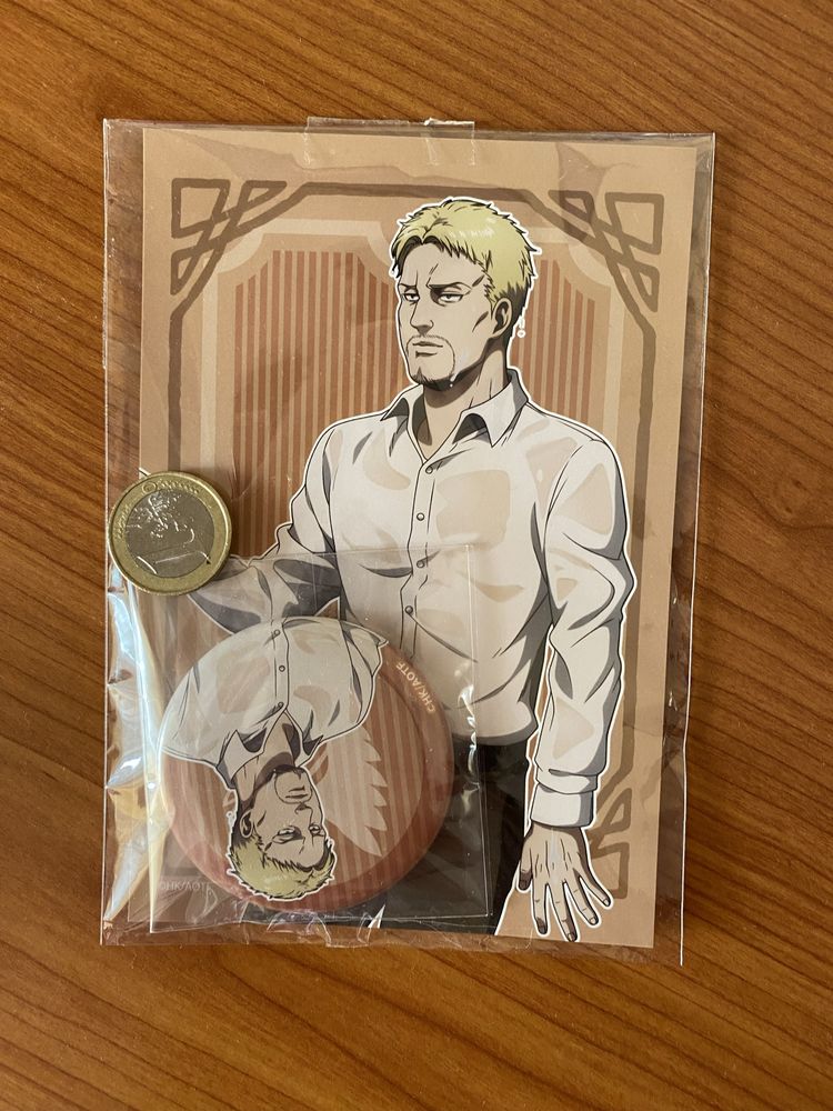 Merch Oficial Attack on Titan - Reiner