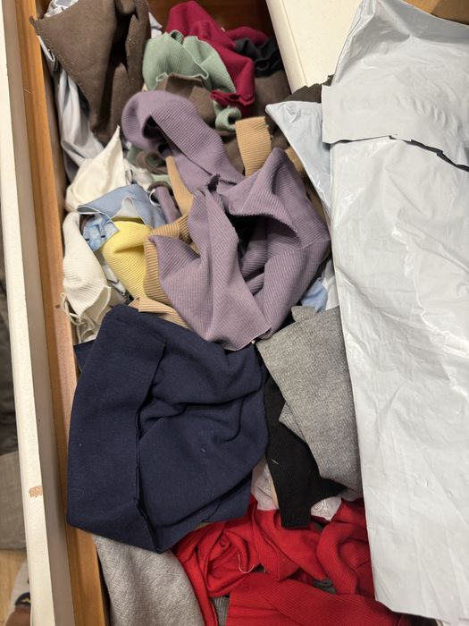 Sciagacze dzianina prazkowana