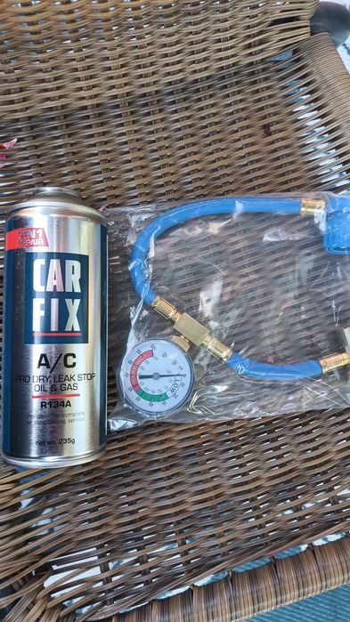 CarFix R134A - dobijanie klimatyzacji + wężyk