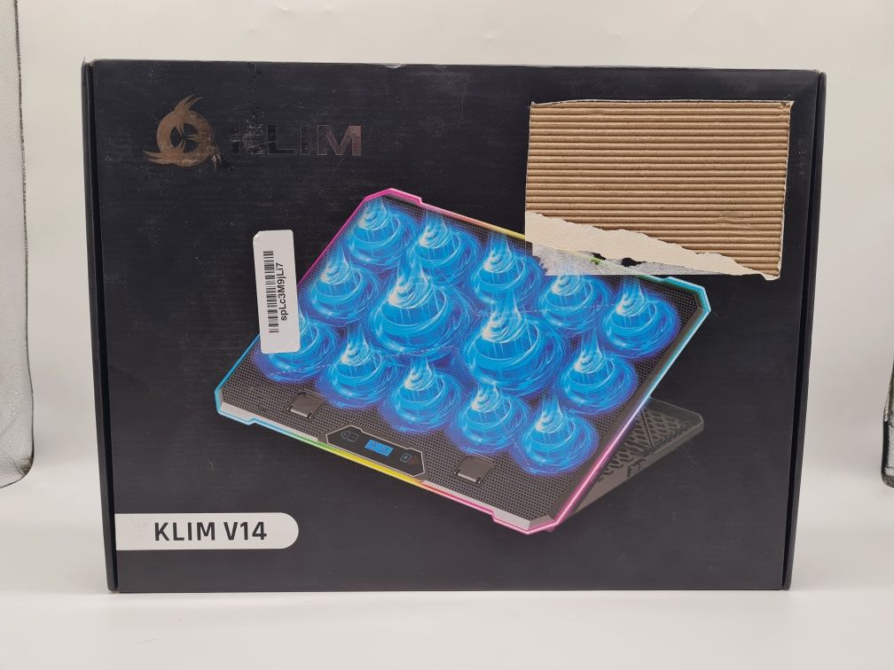 Podkładka Chłodząca Do Laptopa Gamingowego z 14 Wentylatorami KLIM V14