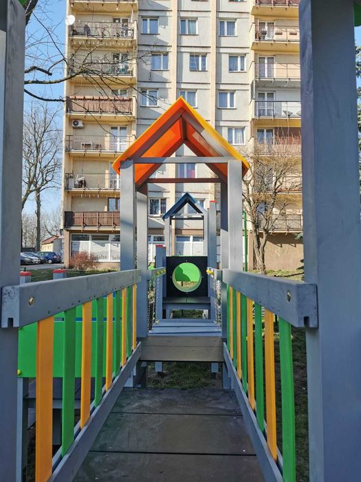 Plac zabaw z certyfikatem zestaw zabawowy na plac zabaw "Gwarek"