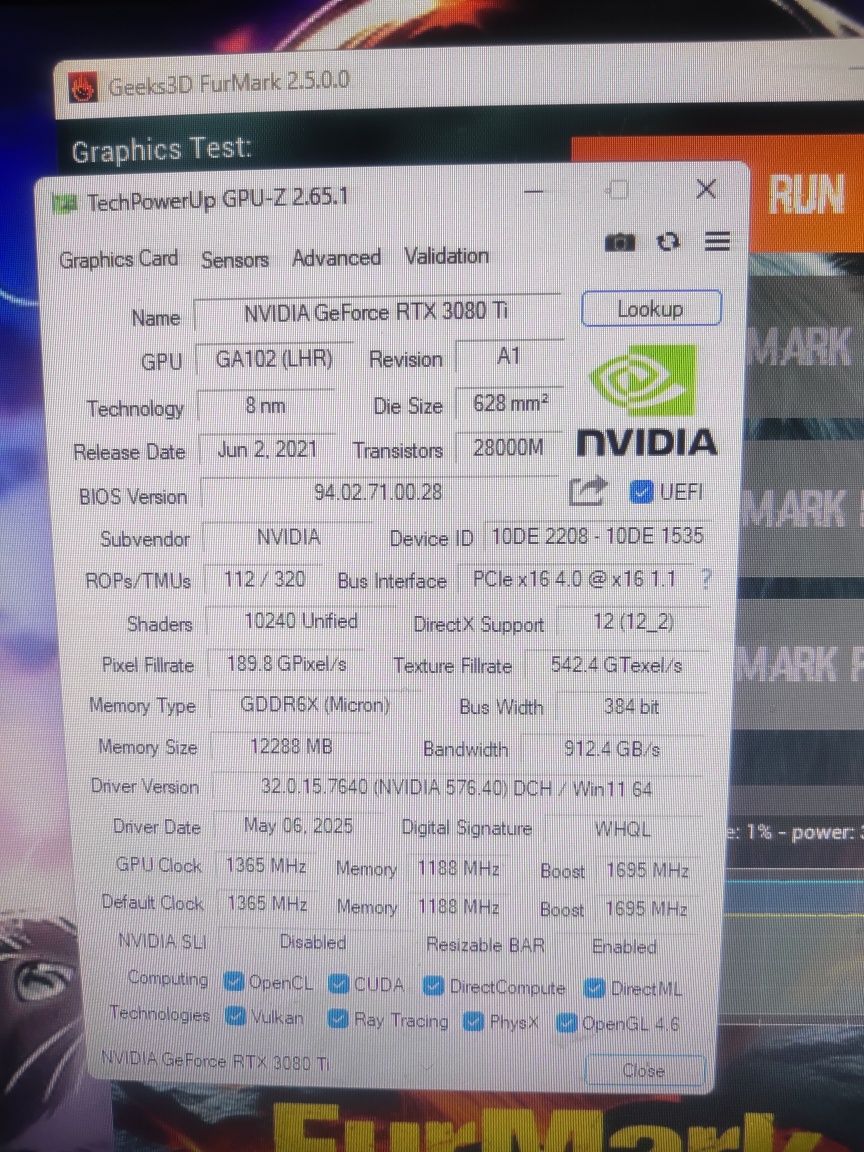 Видеокарта KFA2 RTX 3080 TI 12GB