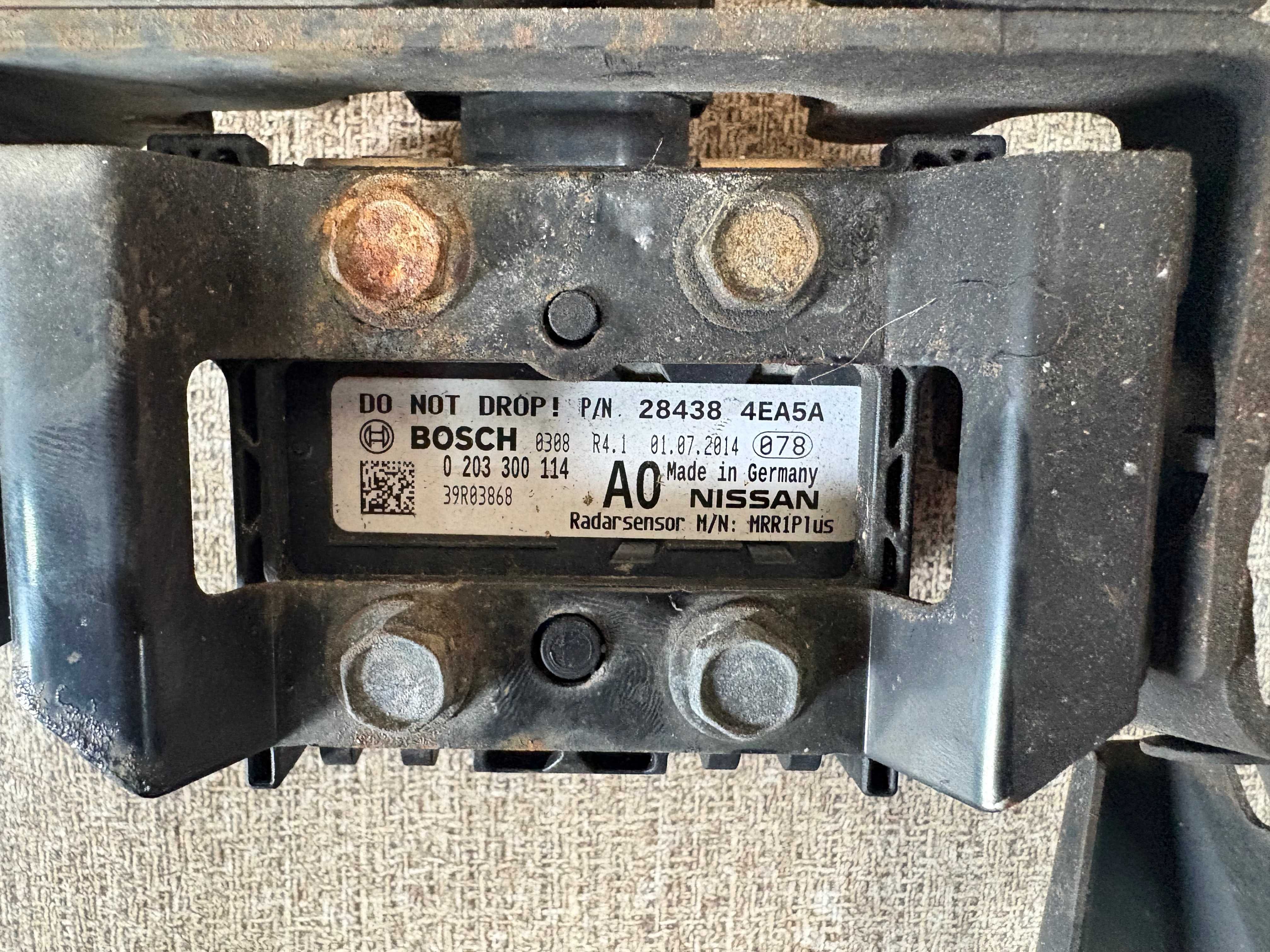 radar distronic nissan qashqai